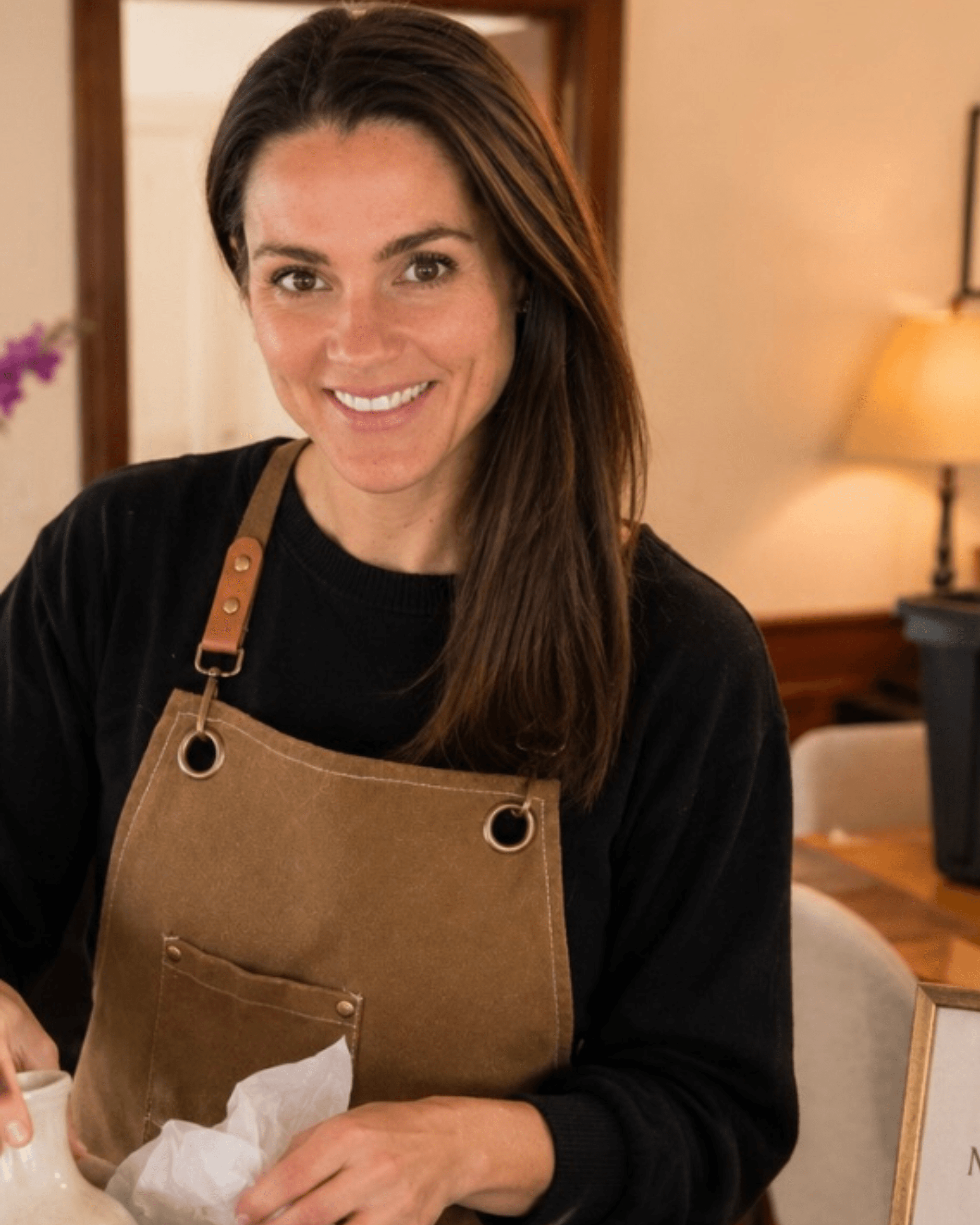 Heather VanAlstyne, LuckySunday co-founder, at an estate sale