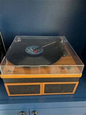 Vintage turntable